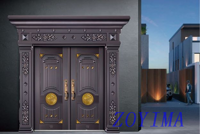 Z0YIMA/ G & K Great Door - Competitive Promotion Lxury Steel Door ZYM-T 7008