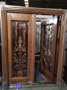 Z0YIMA/ G & K Great Door -Luxry Competitive Glavanized Exterior Beautiful Glasses Door ZYM-K107