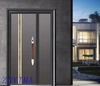 Z0YIMA/ G & K Great Door -Iron Metal Seucrity Door Black Color ZYM-M2062