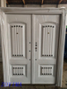 Z0YIMA/ G & K Great Door -Luxry Competitive Glavanized Exterior Cast Aluminum White Door ZYM-K101
