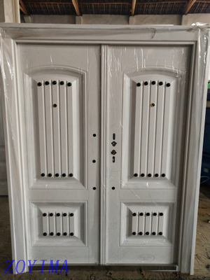 Z0YIMA/ G & K Great Door -Luxry Competitive Glavanized Exterior Cast Aluminum White Door ZYM-K101