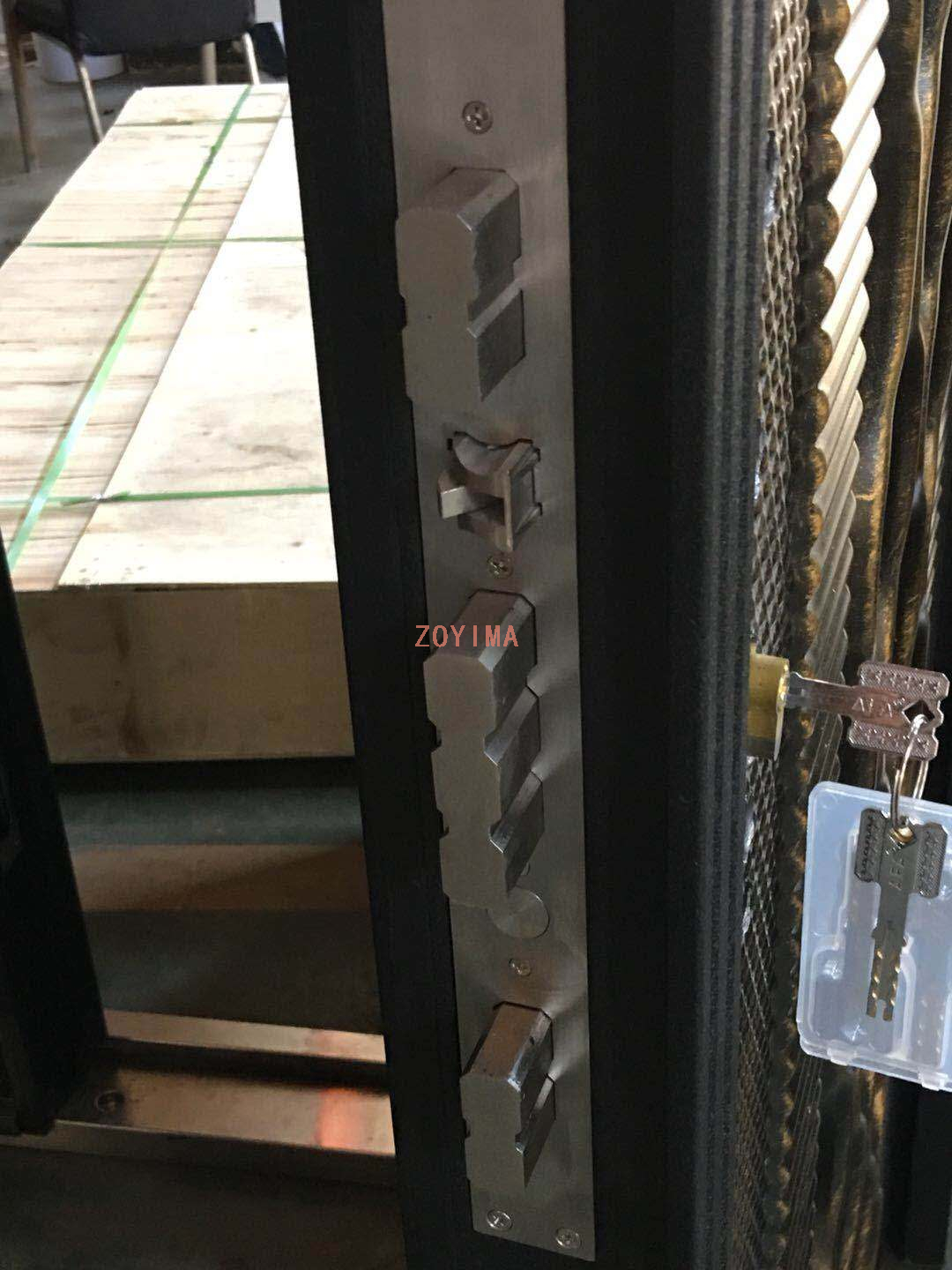 Z0YIMA/ G & K Great Door -Lxury Cast Aluminum Front Bullet-proof Security Doors K-8056