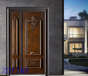 Z0YIMA/ G & K Great Door - Lxury China Cast Aluminum And Glavanized Security Door ZYM-P1-6012