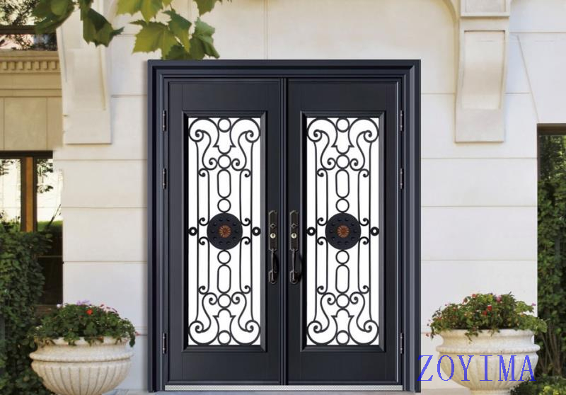 Z0YIMA/ G & K Great Door -Lxury Europe Style Cast Aluminum Door GK-Z9059